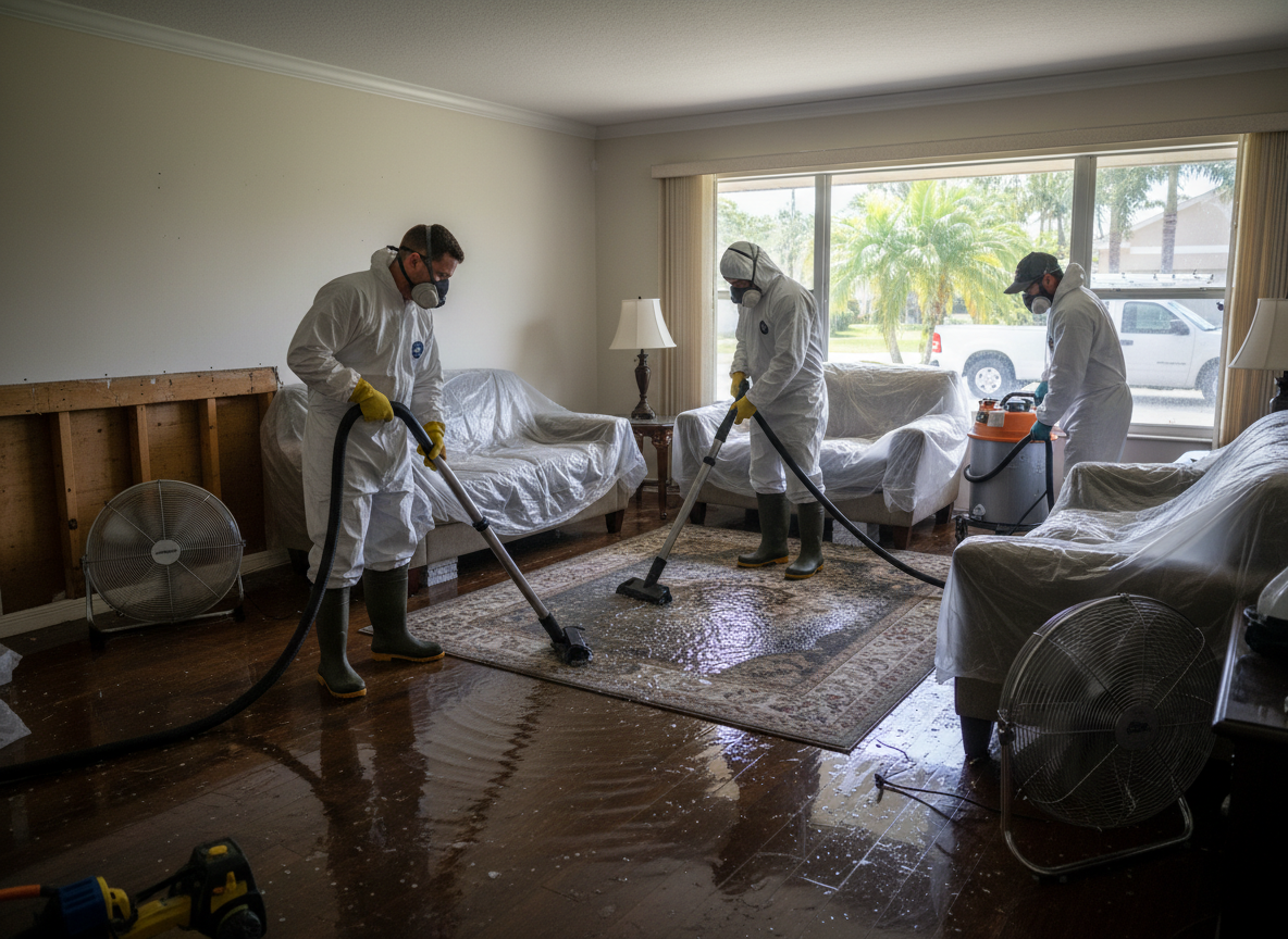Water Damage Restoration in Greenacres, FL